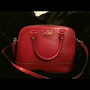 Kate Spade Pillbox Red